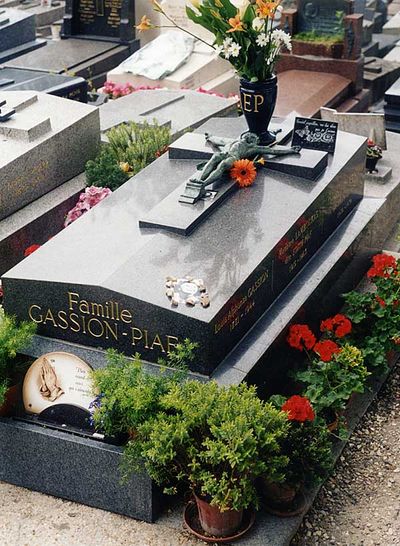 Grab von Édith Piaf