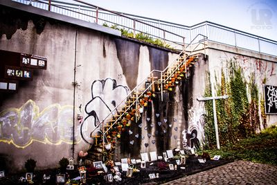 Treppe des Unglücks bei der Loveparade 2010 in Duisburg