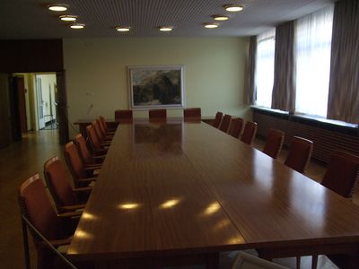Konferenzsaal in der Stasi-Hauptverwaltung