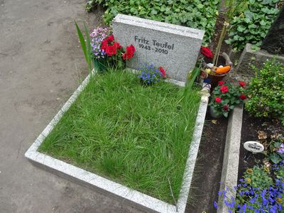 Grab von Fritz Teufel